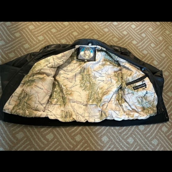 Durkees Expeess Flight Jacket Leater with a mission - Picture 4 of 10